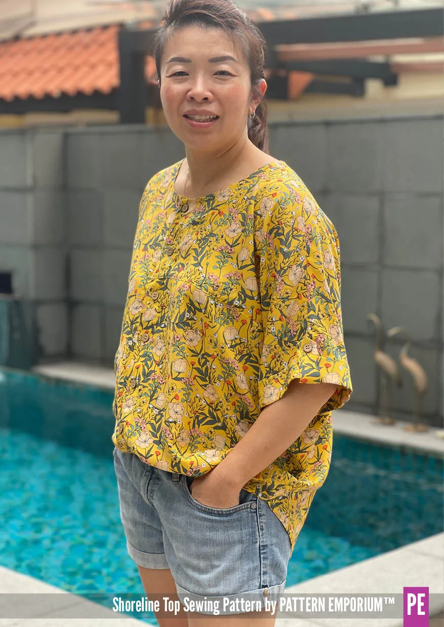 Shoreline | Dolman Top Sewing Pattern