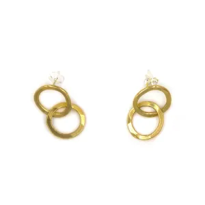 Shoreline Hoop Earrings | Medium | Gold Plated