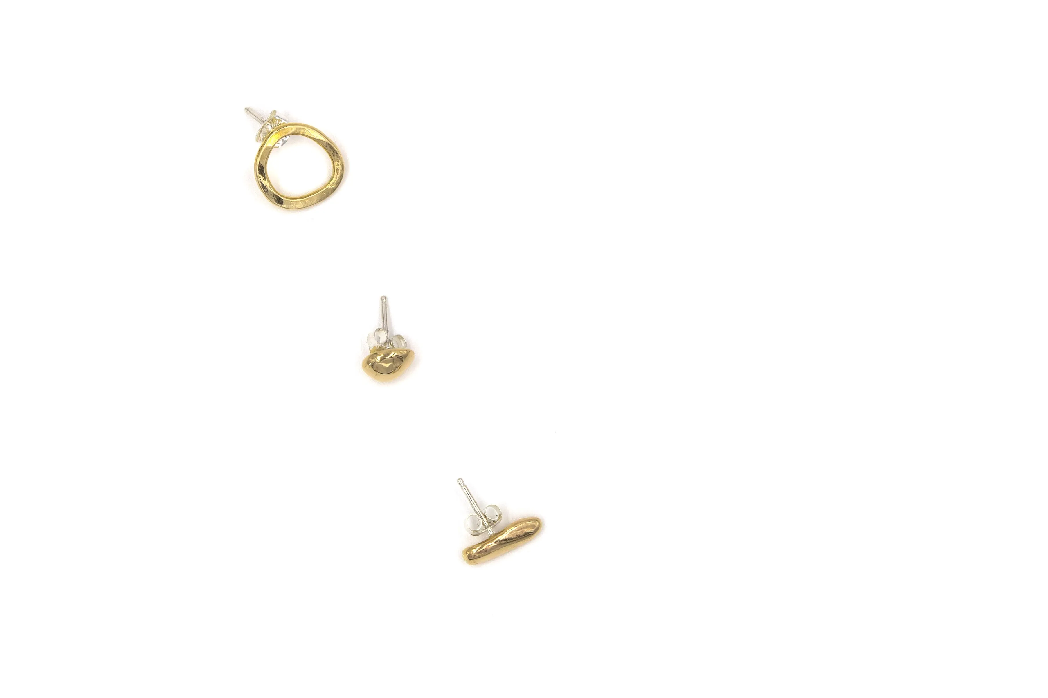 Shoreline Hoop Earrings | Small | Silver