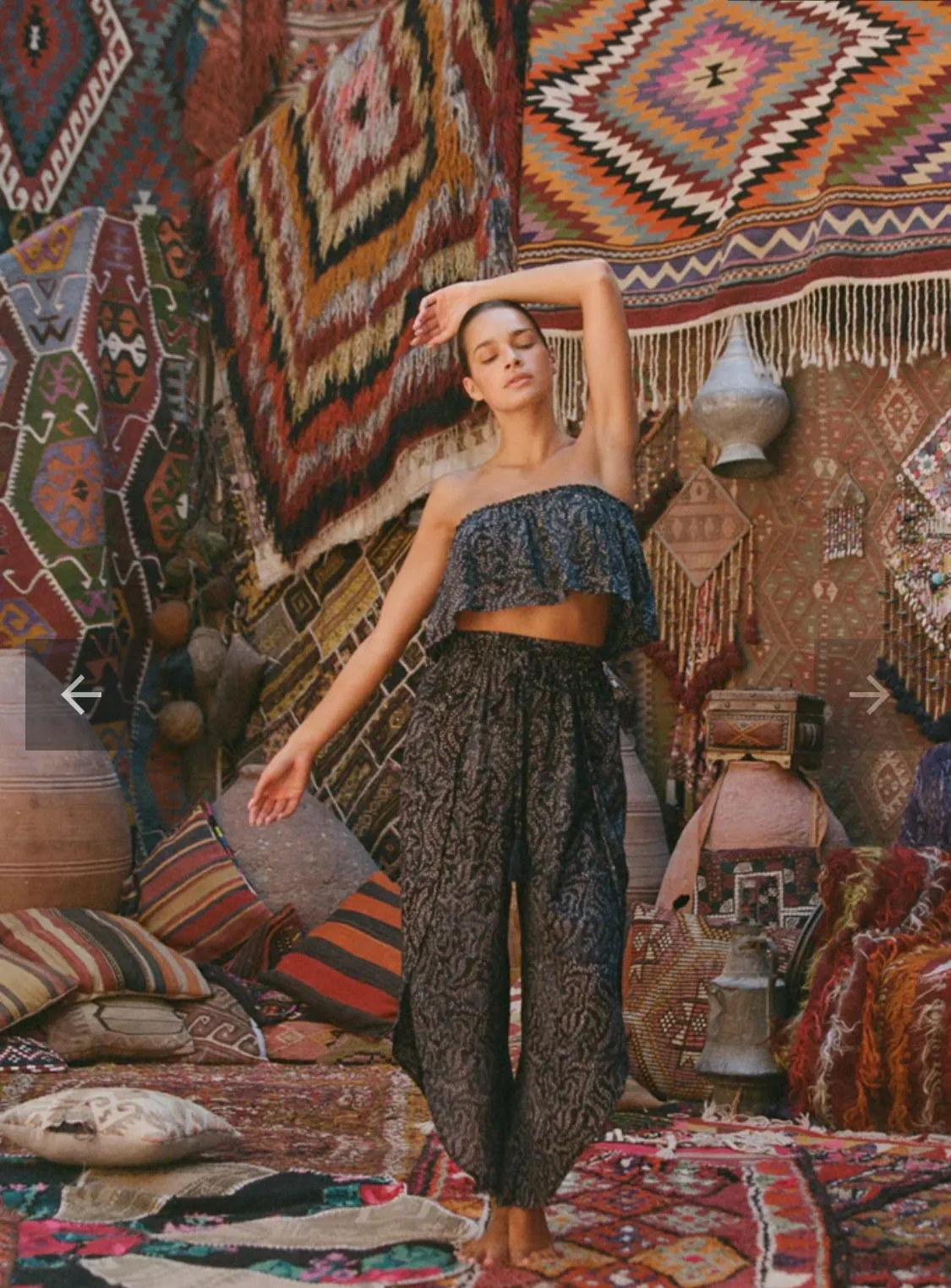 Shoreline Pants | Batik Stargazer