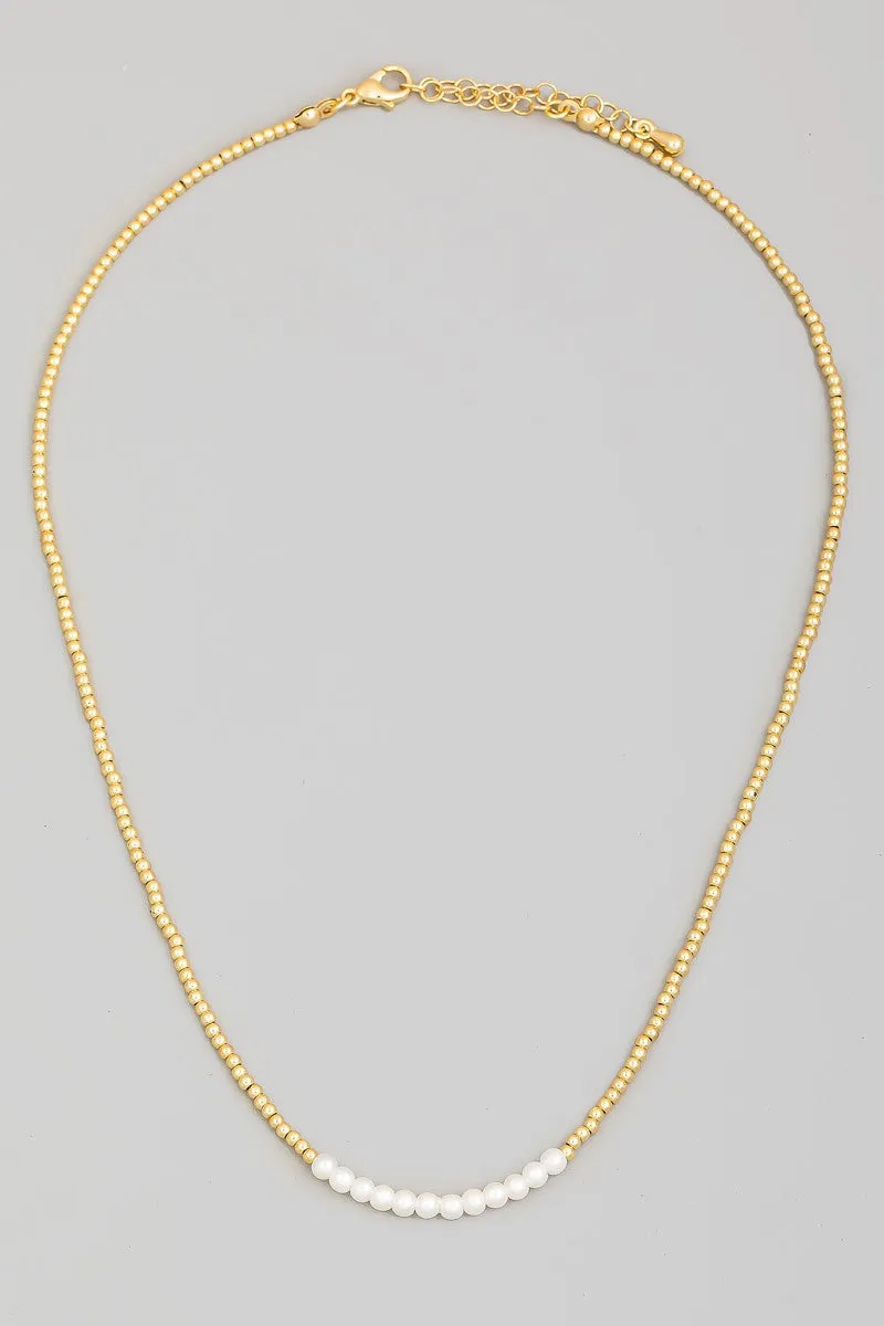 Shoreline Pearl Necklace