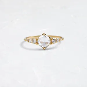 Shoreline Ring, 0.52ct. Lab-Grown Rose Cut