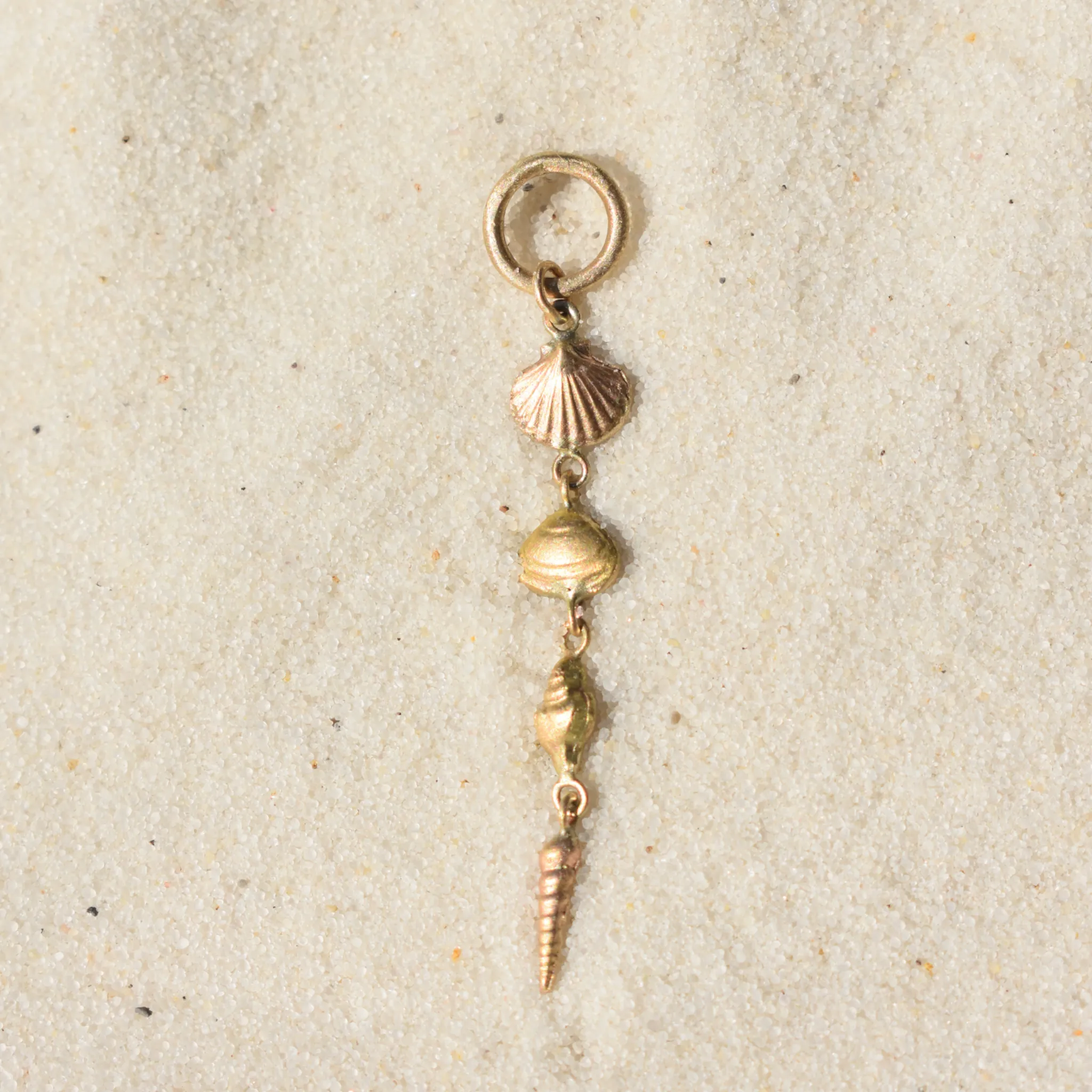 Shoreline shells earring