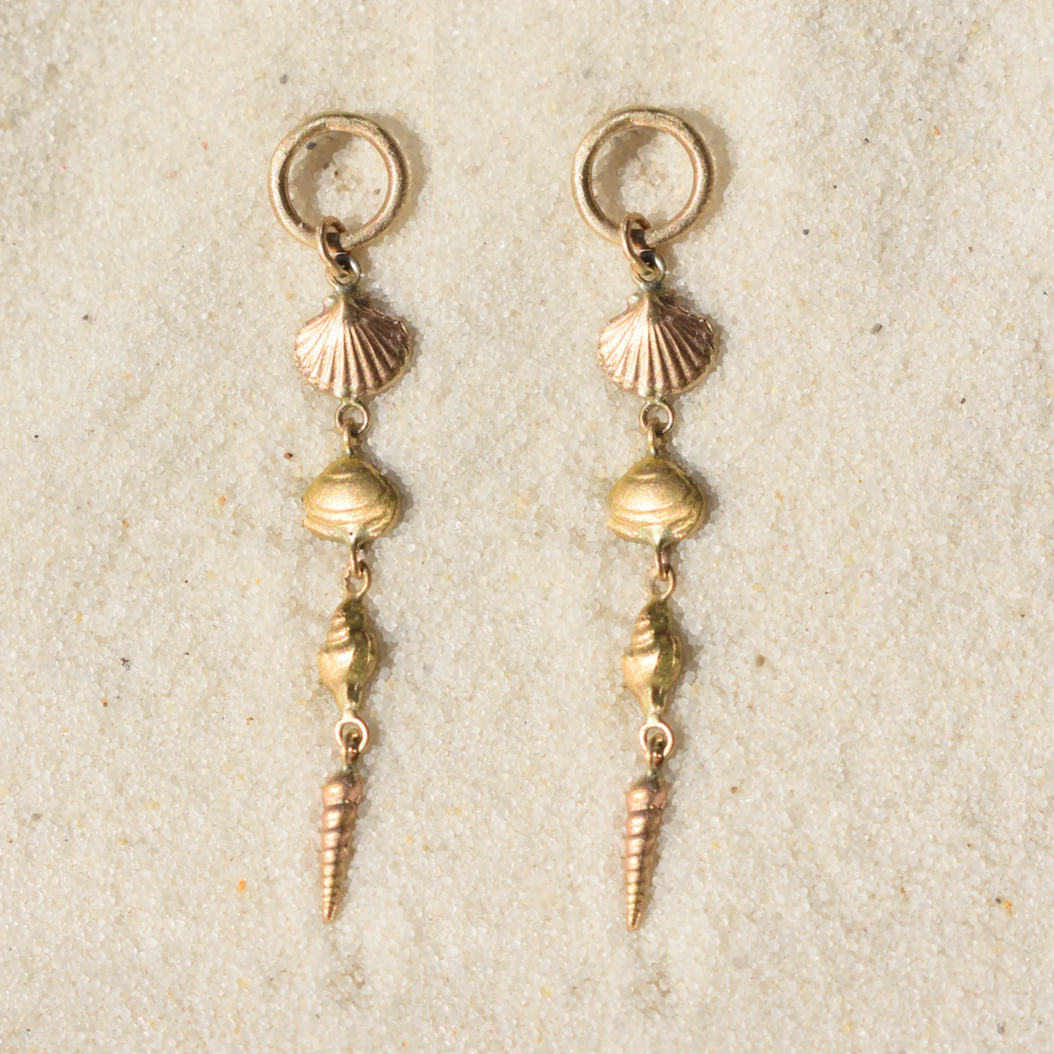 Shoreline shells earring
