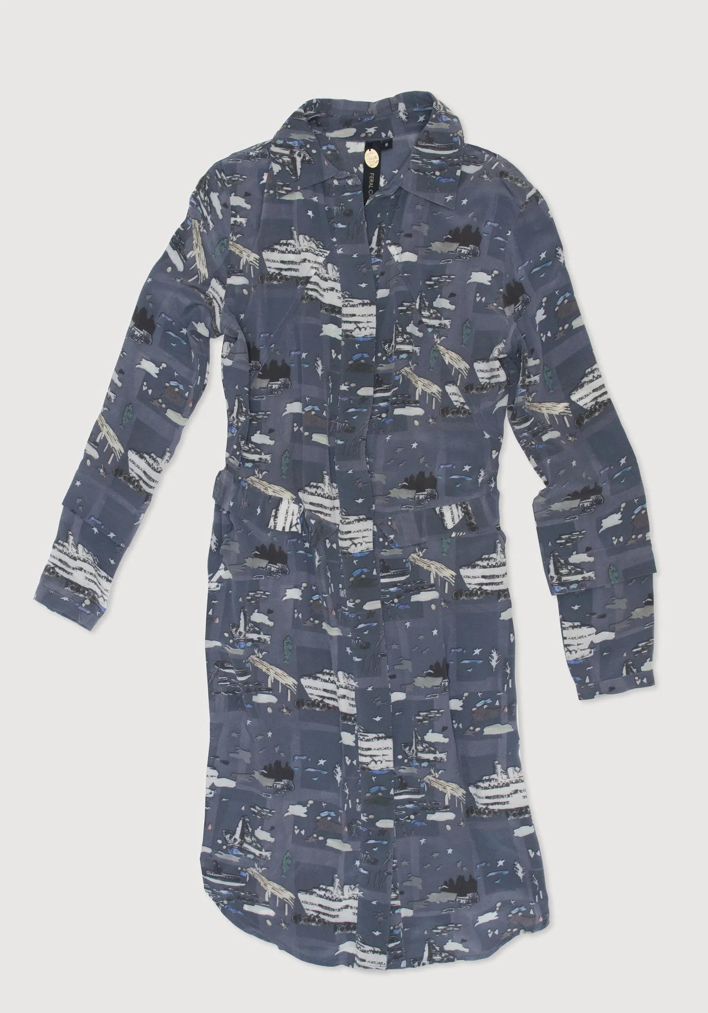 Shoreline Shirtdress (Print)