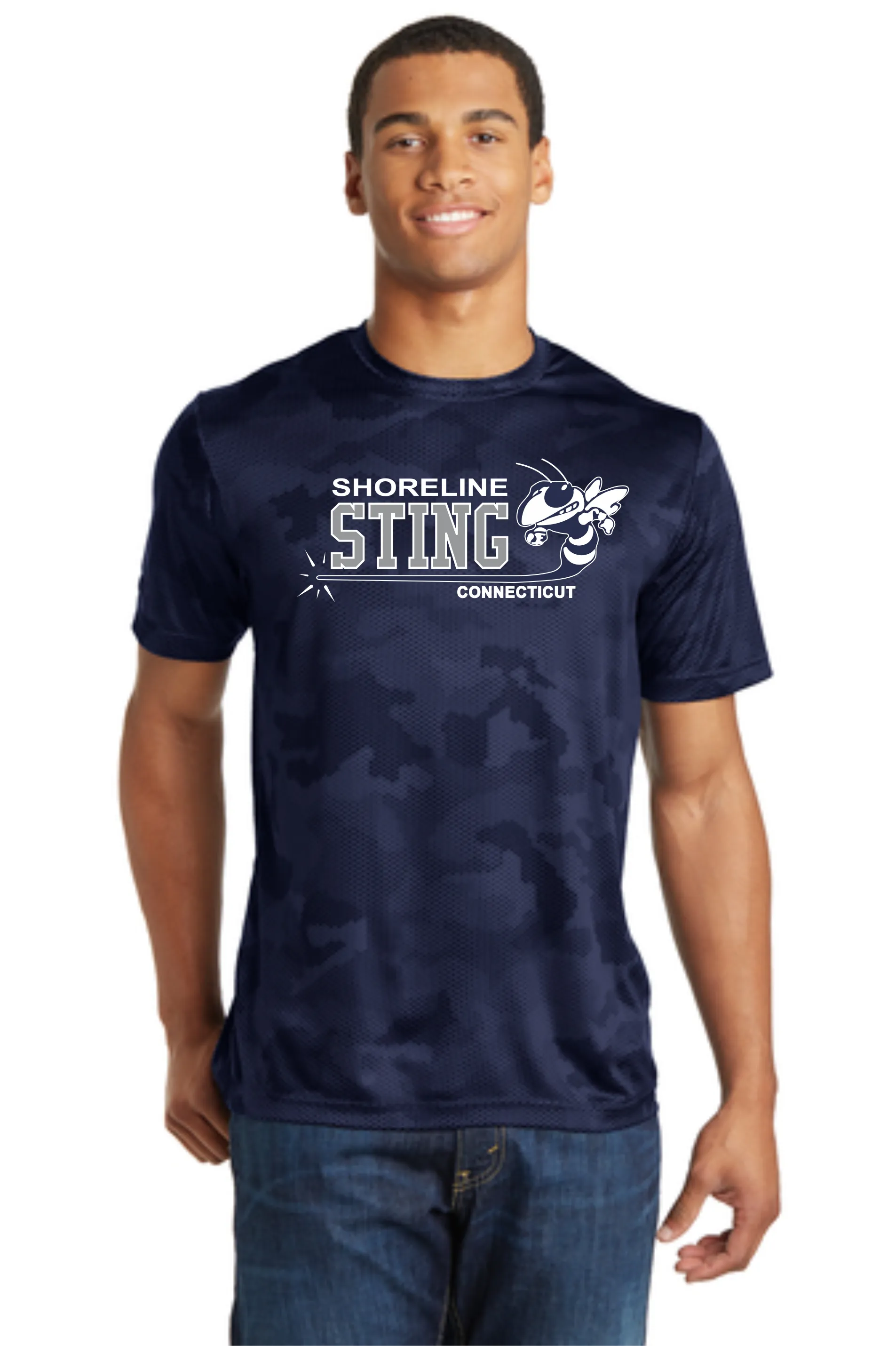 Shoreline Sting Camohex Performance T-shirt