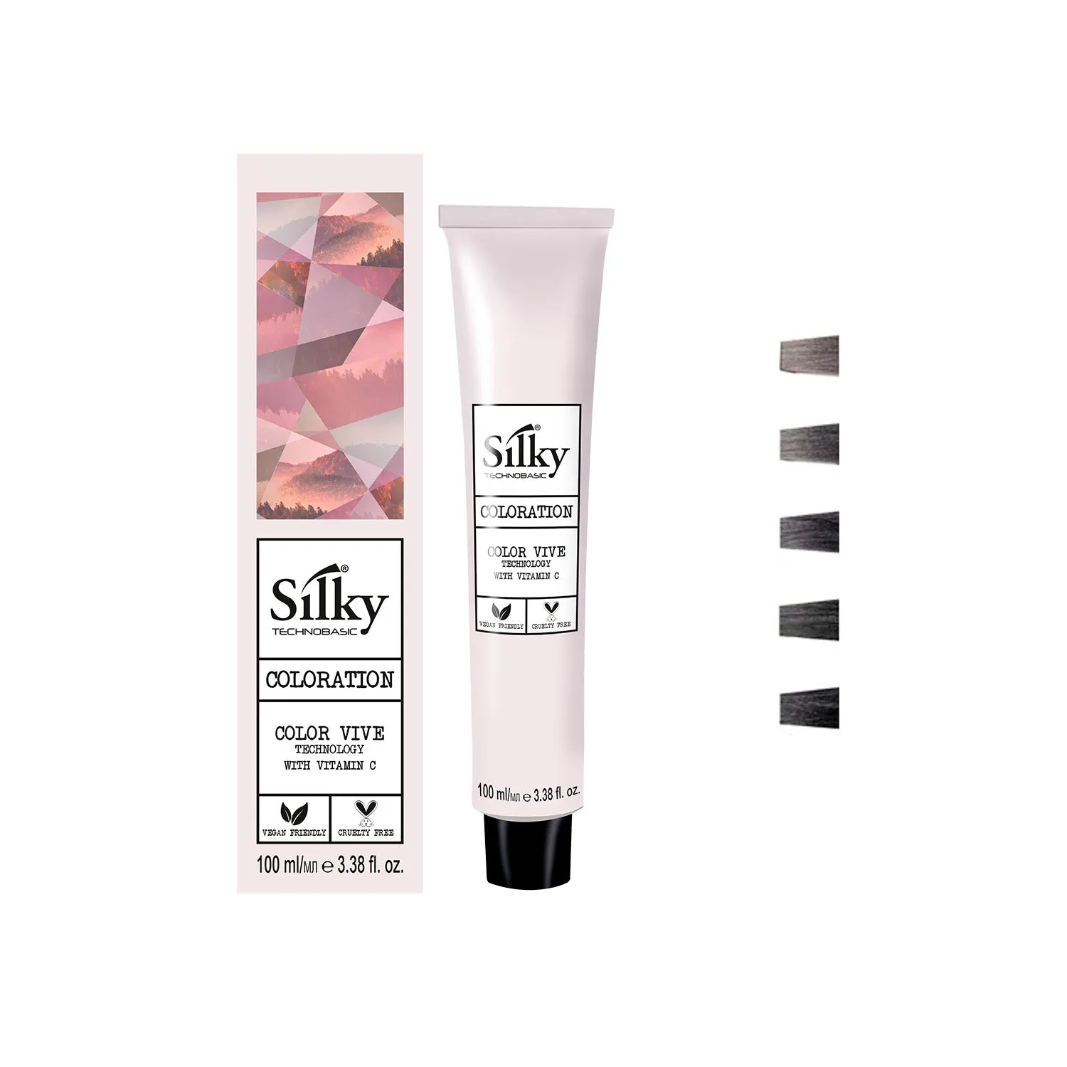 Silky - Coloration Cream - Intense Ash