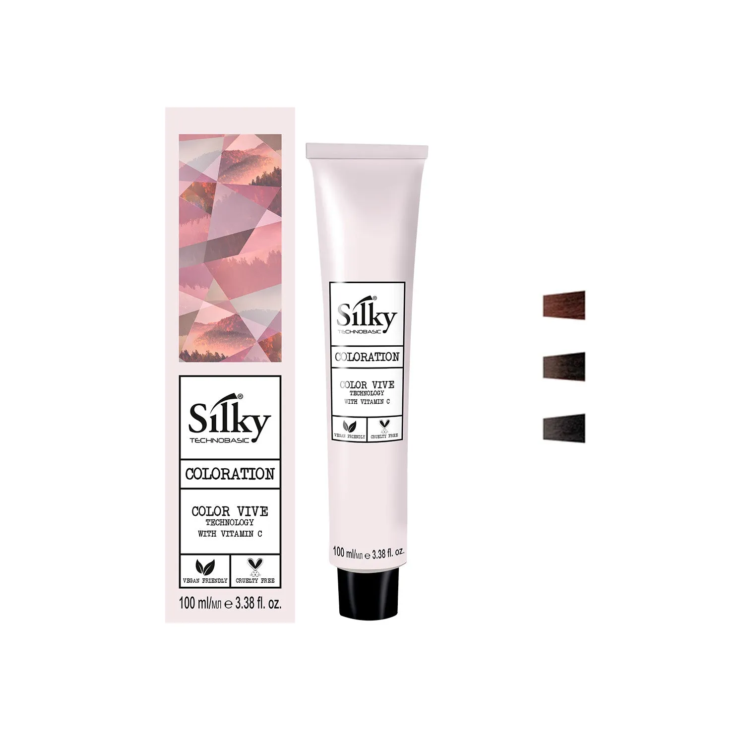 Silky - Coloration Cream - Mahogany