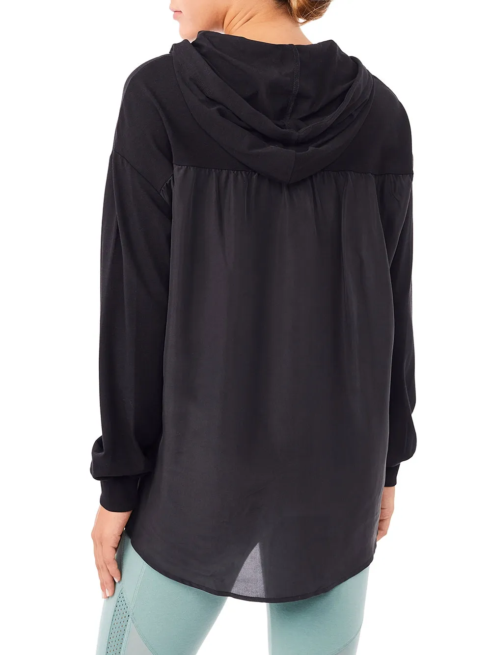 Silky Hoodie (black)