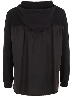 Silky Hoodie (black)