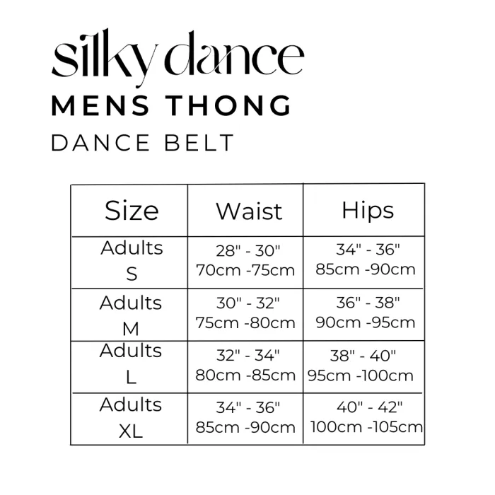 Silky Mens Dance Belt