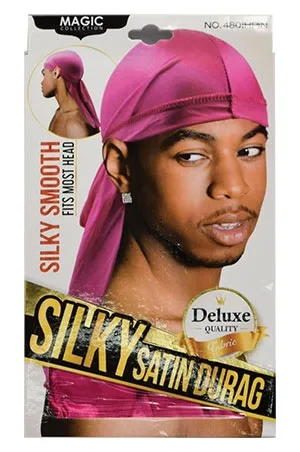 Silky satin Durag- 4801HPINK