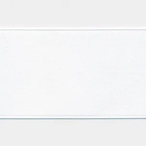 Silky Satin Ribbon #01 White