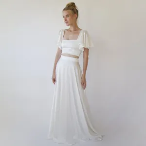Silky Skirt and Top #1354