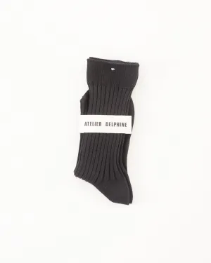 Silky Socks in Black