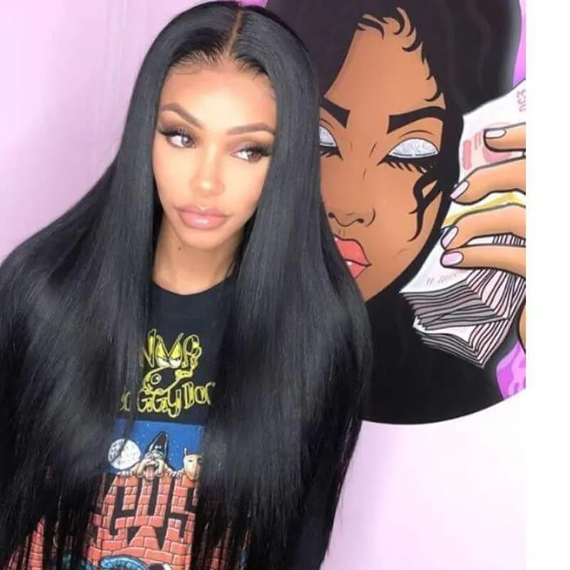 Silky Straight Full Lace Wig