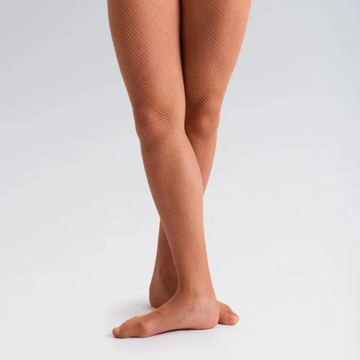 Silky Tan Intermediate Fishnet Tights