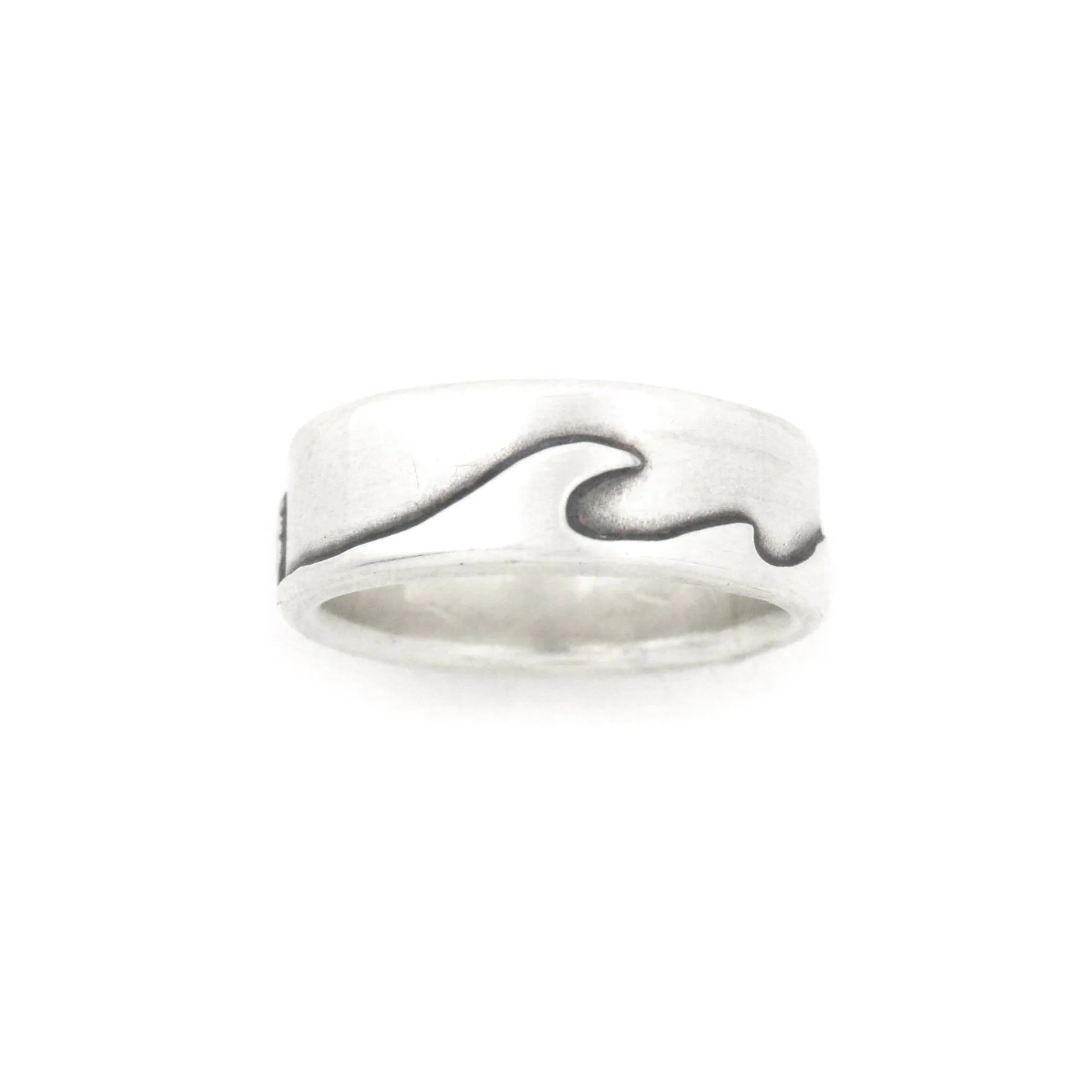 Silver Shoreline Ring