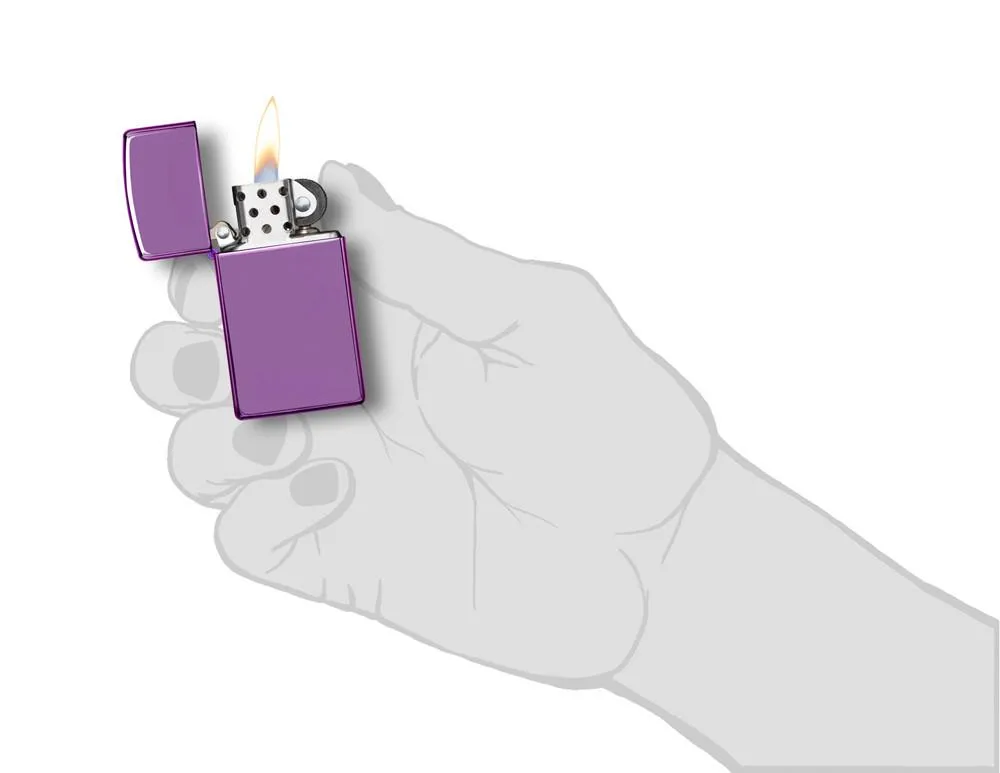 Slim® High Polish Purple