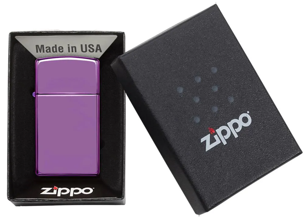 Slim® High Polish Purple