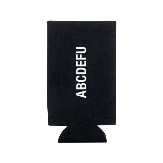 Slim Koozie ABCDEFU