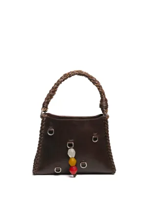 Small Mast Pyramid Bag - Brown