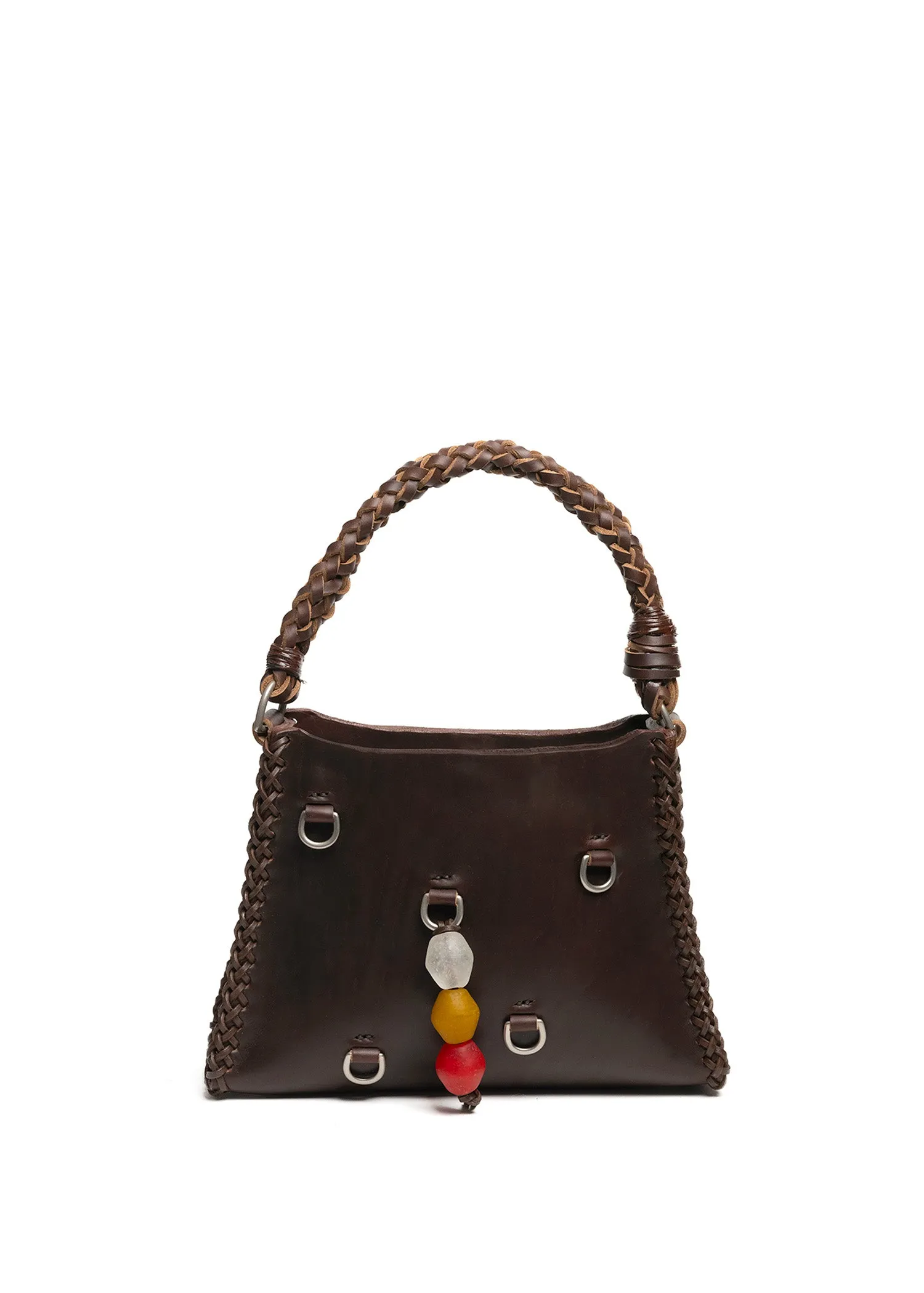 Small Mast Pyramid Bag - Brown