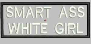 SMART ASS GIRL  4X1.5