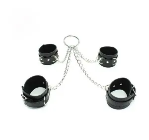 Smart Moves - Boeienset met Ketting - Zwart