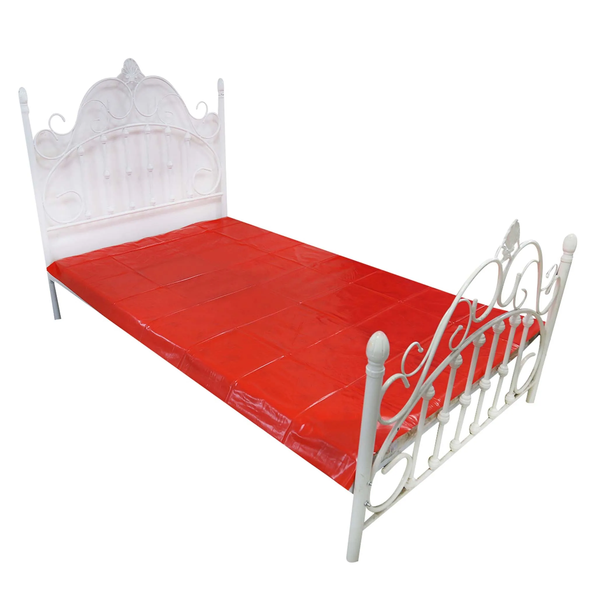Smart Moves - PVC bed sheet - Rood - 200 x 220 cm