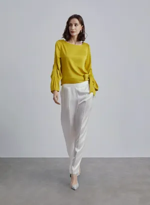 Smart Regular Wear Sliky Pant