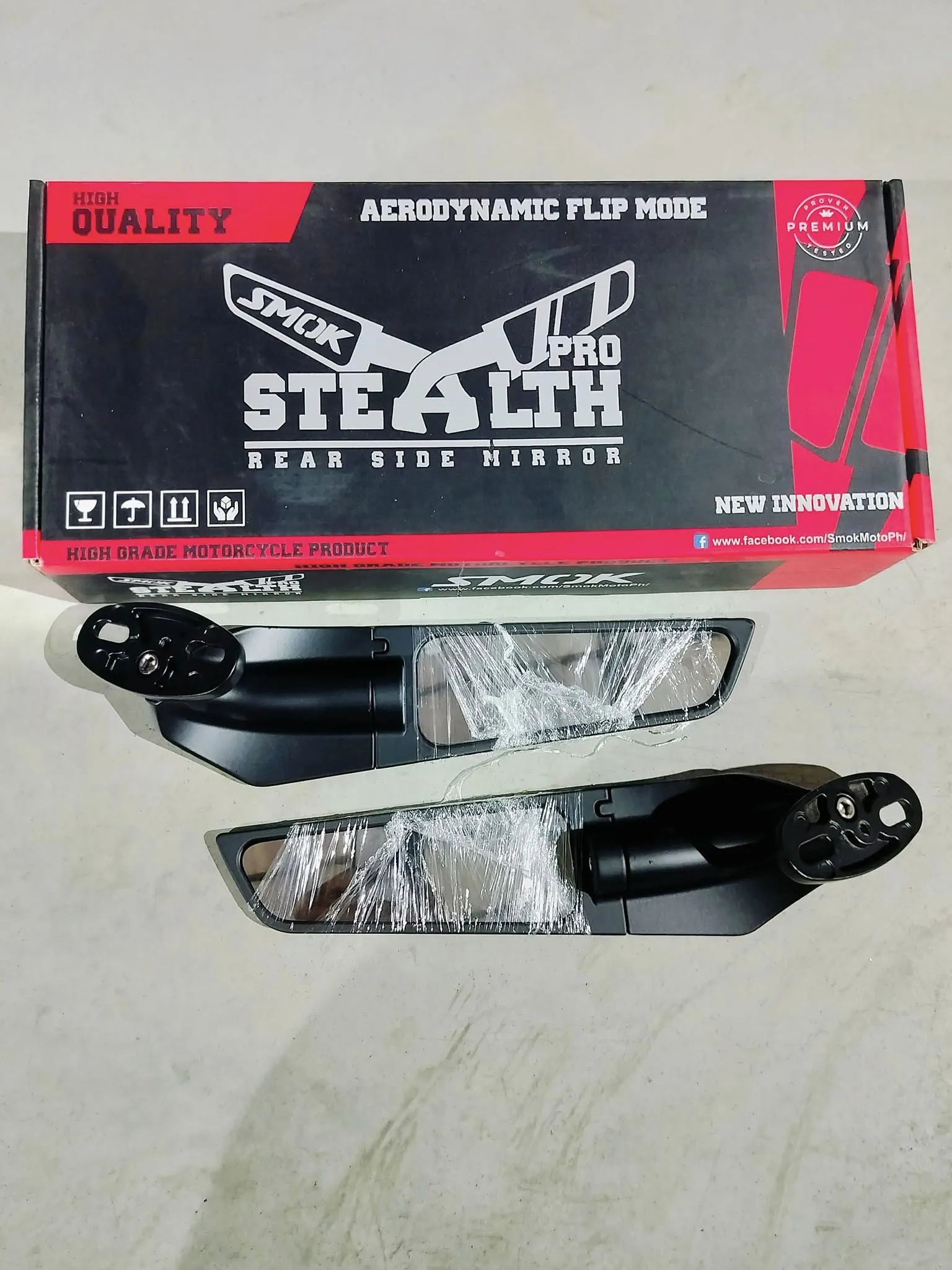 SMOK STEALTH SIDE MIRROR (SPORTSBIKE)