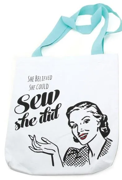 Snarky Women Totes by Moda Fabrics SEW SHE DID