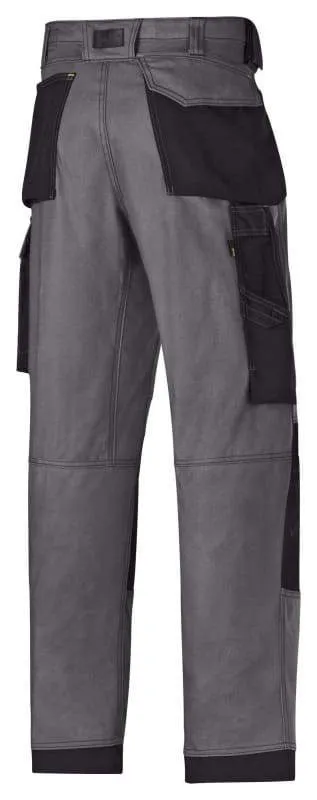 Snickers 3 Series Work Trousers with Kneepad Pockets Canvas plus Loose Fit - 3314