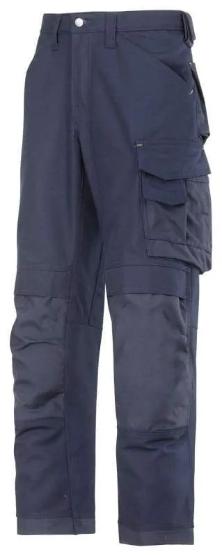 Snickers 3 Series Work Trousers with Kneepad Pockets Canvas plus Loose Fit - 3314