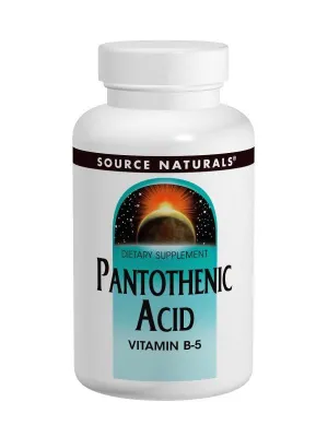 Source Naturals, Pantothenic Acid Vitamin B 5, 100mg, 100 ct