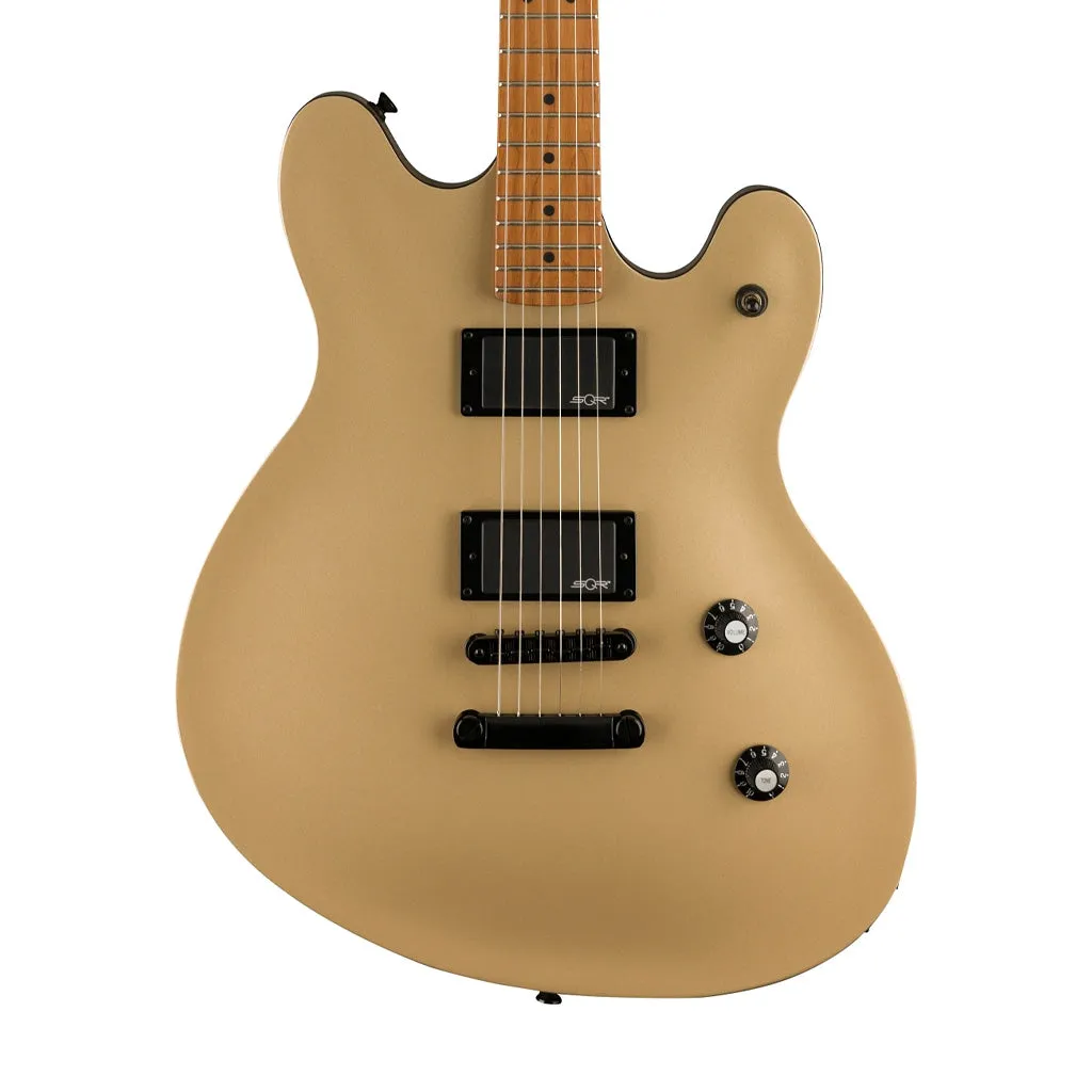 Squier Contemporary Active Starcaster Electric Guitar, Shoreline Gold