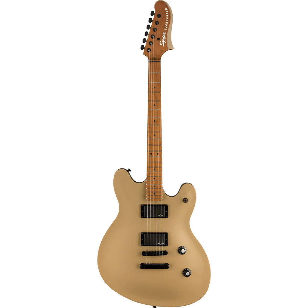 Squier Contemporary Active Starcaster®, Roasted MN, Shoreline Gold