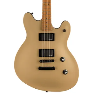 Squier Contemporary Active Starcaster®, Roasted MN, Shoreline Gold