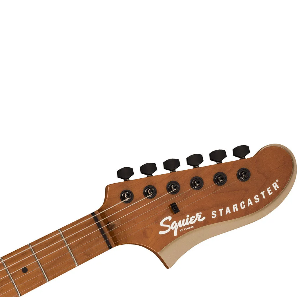 Squier Contemporary Active Starcaster®, Roasted MN, Shoreline Gold