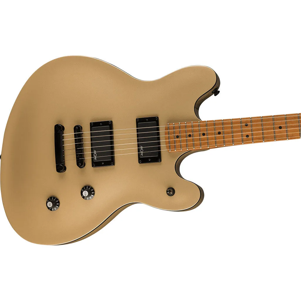 Squier Contemporary Active Starcaster®, Roasted MN, Shoreline Gold