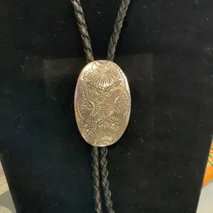 Sterling Silver Concho Bolo