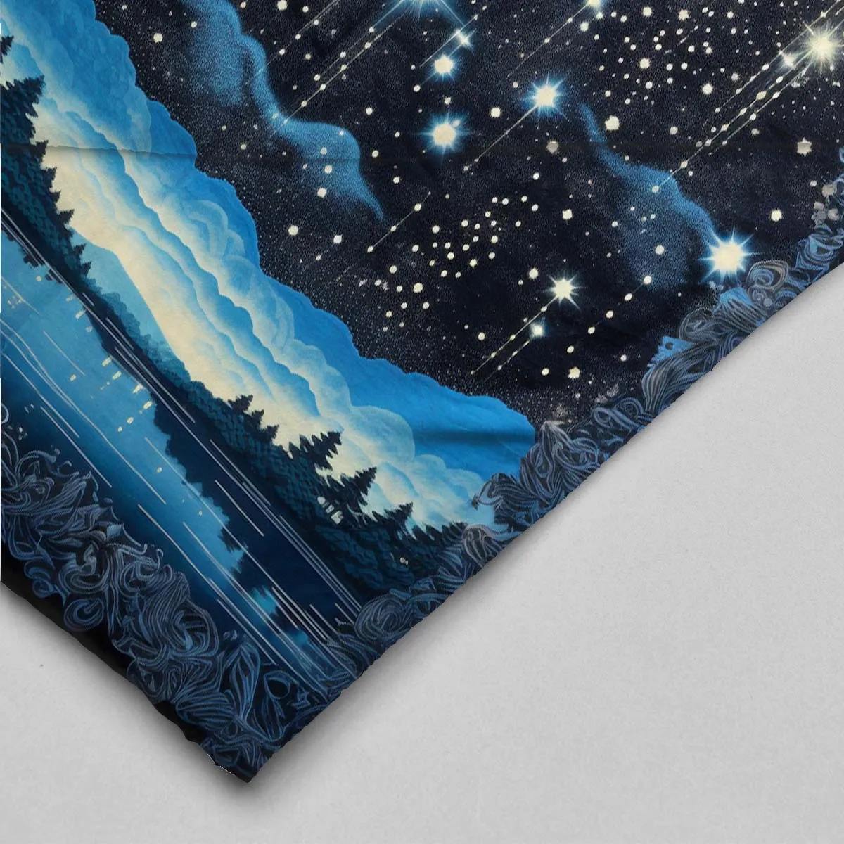 Sun and Moon Sherpa Blanket, Blanket for bed, Cozy Blanket Gift gifts home decor, Moon Gift,Magic Celestial Home Decor, Comet, Constellation and Stars, Moon And Stars 001