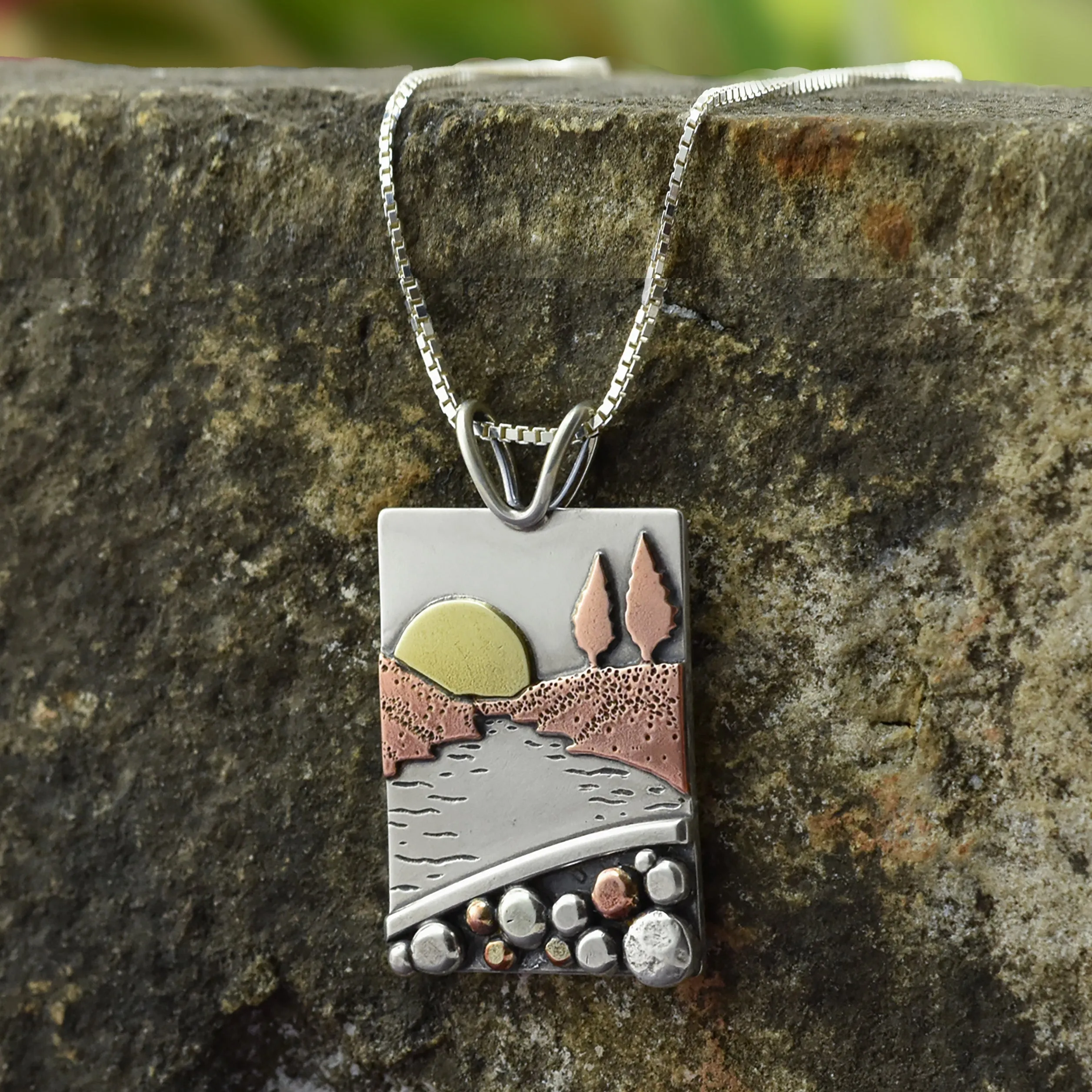 Sunrise at Forestville Basin Pendant