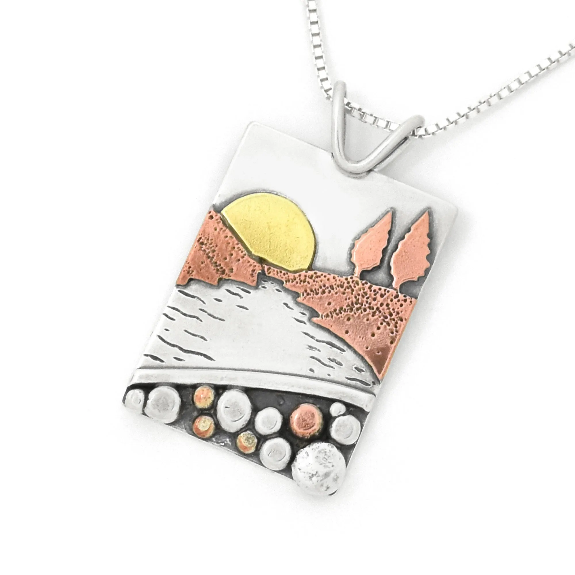Sunrise at Forestville Basin Pendant