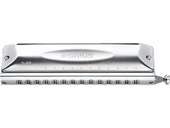 Suzuki S-56S 'Sirius 14-Hole Straight' Chromatic Harmonica