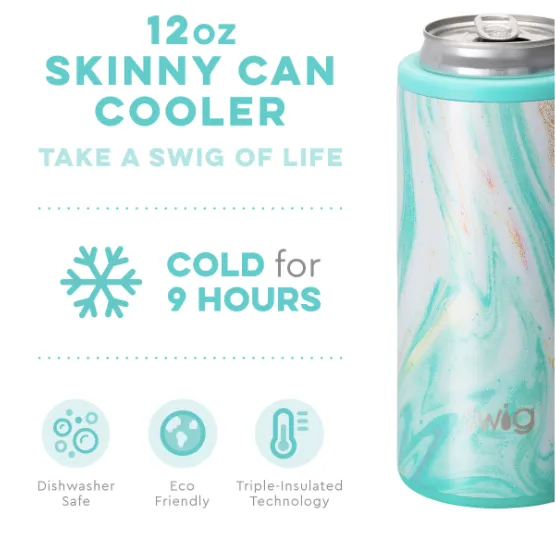 Swig 12oz Skinny Can Cooler-Wanderlust