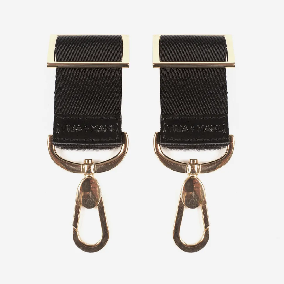 T M Buggy Clips (Gold Hardware)