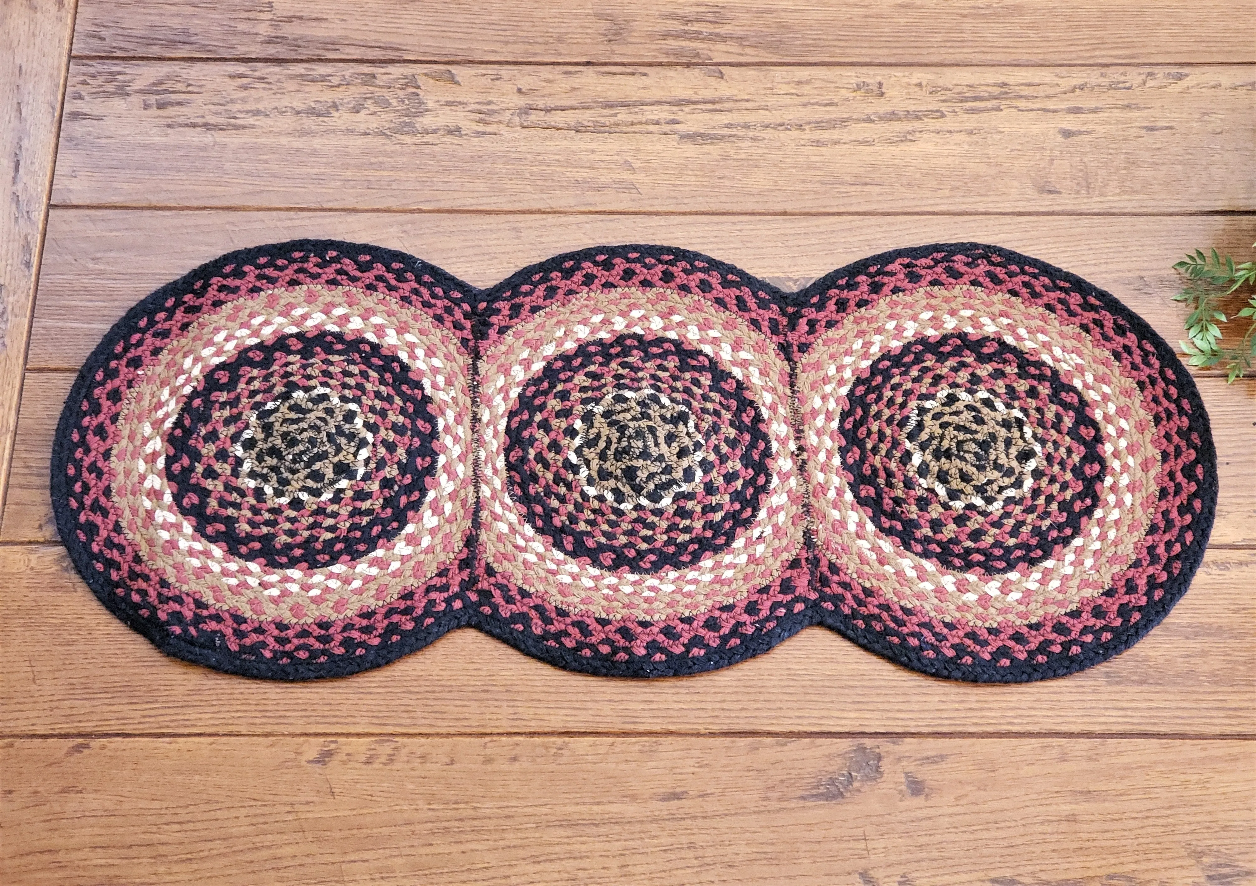 Table Runner Braided Folk Art 34"L