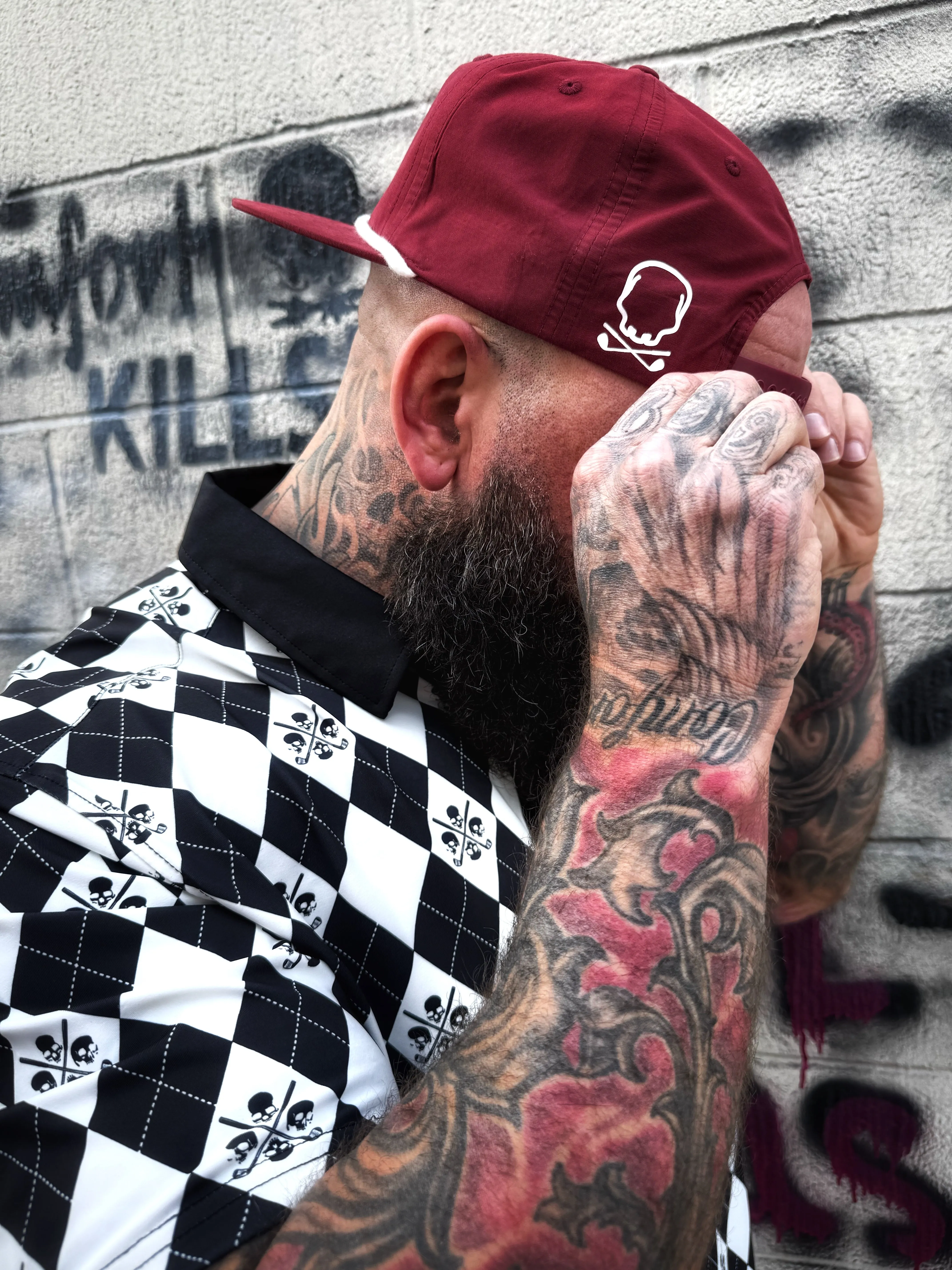 TDC GOLF SKULL HAT